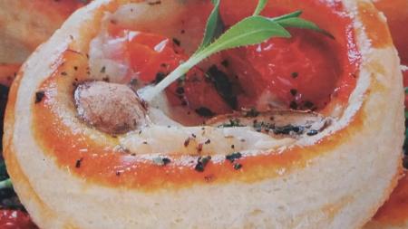 Minipizzy s mozzarellou