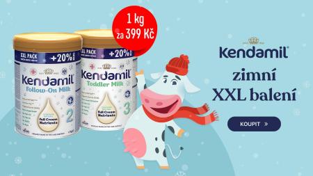 Vyhrajte balíček Kendamil XXL a k tomu výborné kaše pro vaše miminko