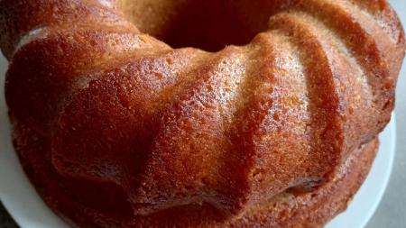 Netradiční tvarohová bábovka