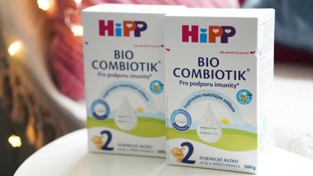 Otestujte s námi mléko HiPP 2 BIO Combiotik® s kyselinou listovou v již naštěpené formě