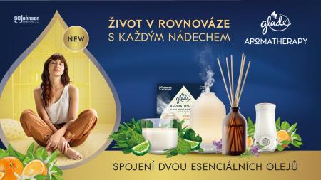 Vyhrajte balíček od Glade® Aromatherapy a přivítejte doma klid a rovnováhu