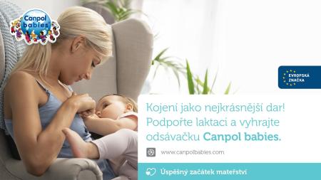 Den sedmý: Kojení jako nejkrásnější dar! Vyhrajte odsávačku Canpol babies