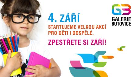Zpestřete si začátek školního roku v Galerii Butovice. Startujeme ve velkém stylu již 4. září!