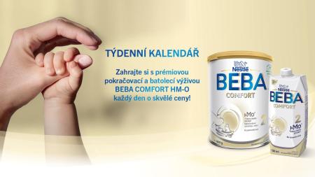 2. den: Vyhrajte BEBA COMFORT pro děti od ukončeného 6. měsíce