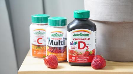 Vyhrajte přírodní kanadské vitamíny Jamieson a podpořte imunitu svých dětí