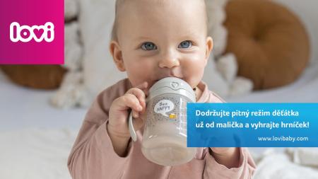 Den třetí: Dodržujte pitný režim děťátka a vyhrajte hrníček