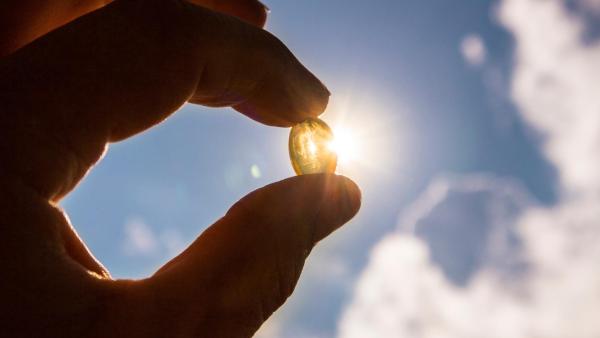 Vitamín D: doplňky stravy - želé, rybí tuk.