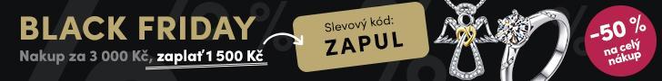 Slevový kupon ZAPUL v hodnotě 50% na webu OLIVIE.