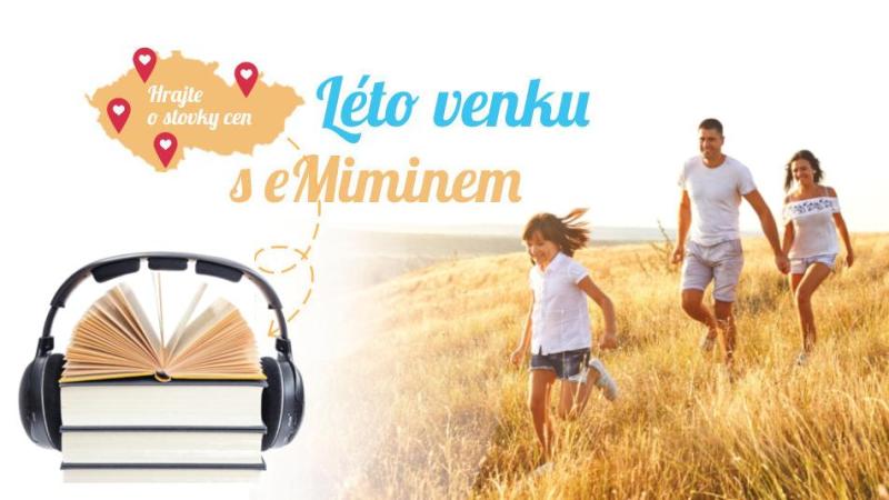 Rodina a jejich možná výhra s audiotékou.