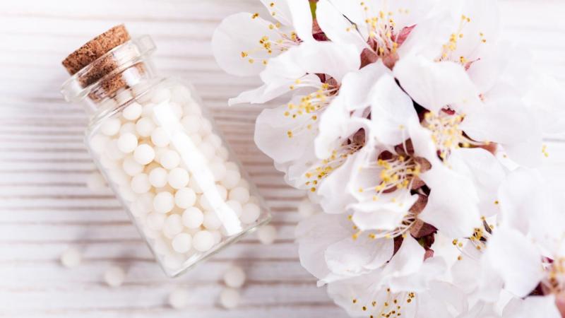 Homeopatika v podobě granulí