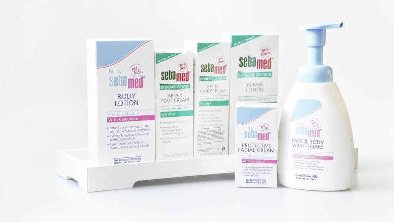Kompletní péče Sebamed Urea pro suchou pokožku