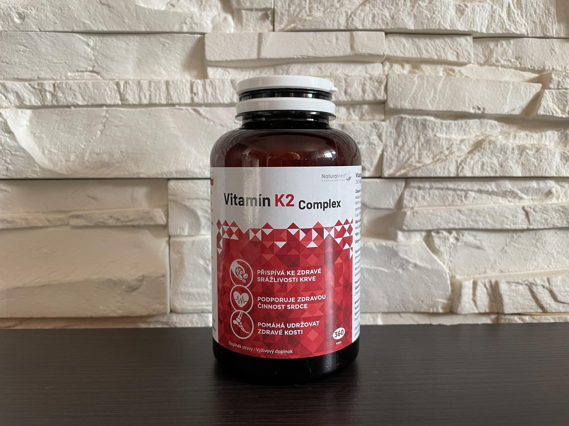 Chcete roční balení Vitamínu K2 Complex? Přihlaste se do testování