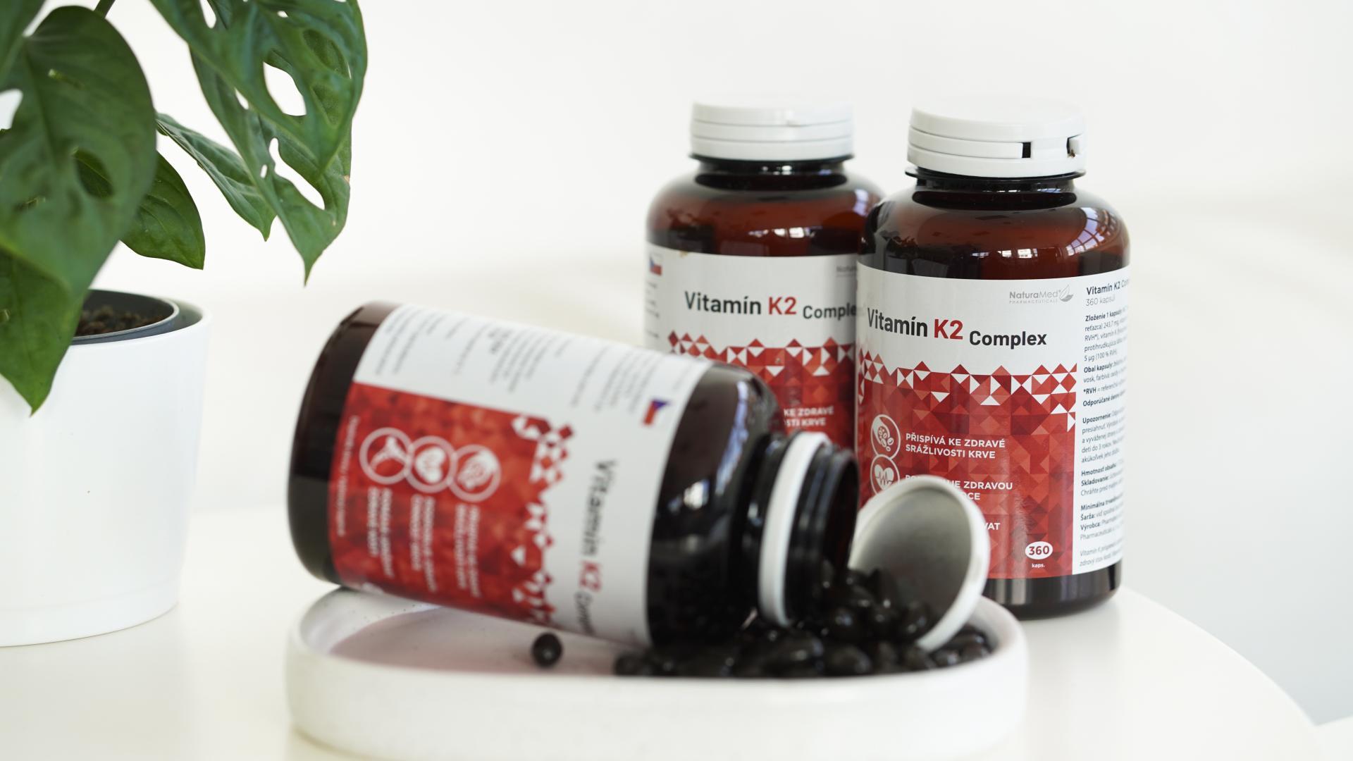 Chcete roční balení Vitamínu K2 Complex? Přihlaste se do testování