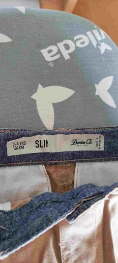 chlapecké kalhoty značky Denim, vel. 110