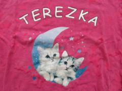 Dívčí tričko s koťátky, Terezka, vel. 4 roky