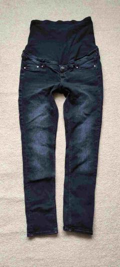 Tmavě modré těhotenské skinny džíny H&M vel. 44
