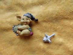 Miniatura soška prasátko myš