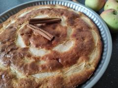 Jablečný koláč s mascarpone