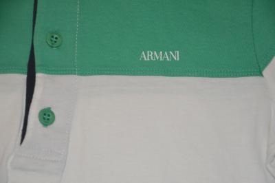122, Bavlněné tričko s límečkem, zn. Armani,