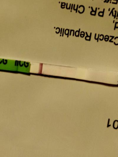 Testování a těhotenský test | Duch na testu týden po MS