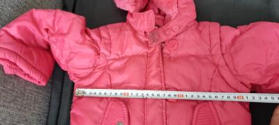 dívčí teplejší bunda vel. 12-18měs (86cm)