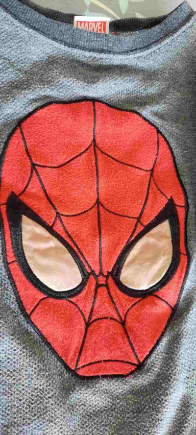 chlapecká mikina - lehká, zn. Spiderman, vel.5 let.