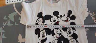 2x dívčí tričko značky Disney, vel. 116.