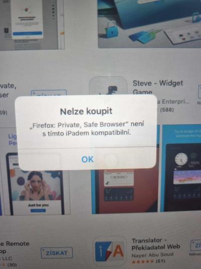 Technologie, mobily, internet | Ipad není kompatibilní