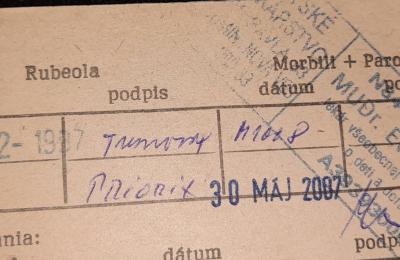 Zdravotní potíže dospělých | Očkování, neštovice