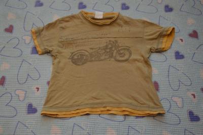 104 bavlněné tričko s motorkou