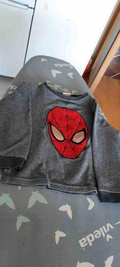 chlapecká mikina - lehká, zn. Spiderman, vel.5 let.