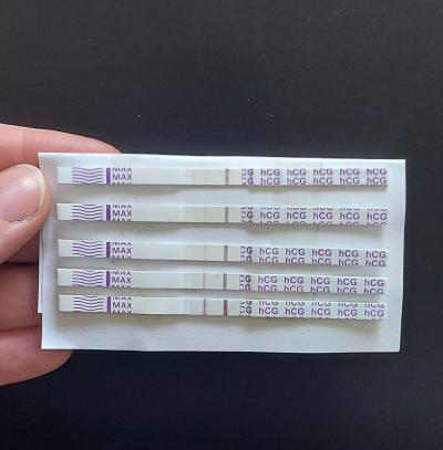 Testování a těhotenský test | Sílí čárka na mých testech dostatečně?