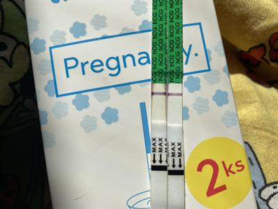 Testování a těhotenský test | Je tam něco vidět nebo ne?