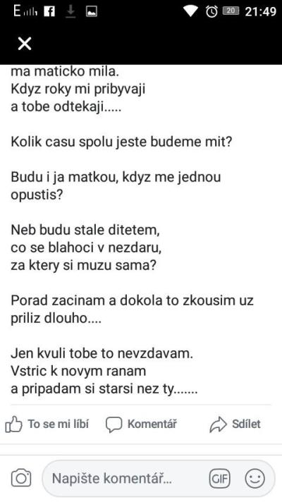 Dotazy pro adminy | Názor na moje básničky