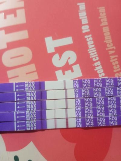 Testování a těhotenský test | Duch? Negativní test?