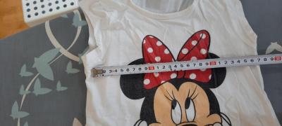 2x dívčí tričko značky Disney, vel. 116.