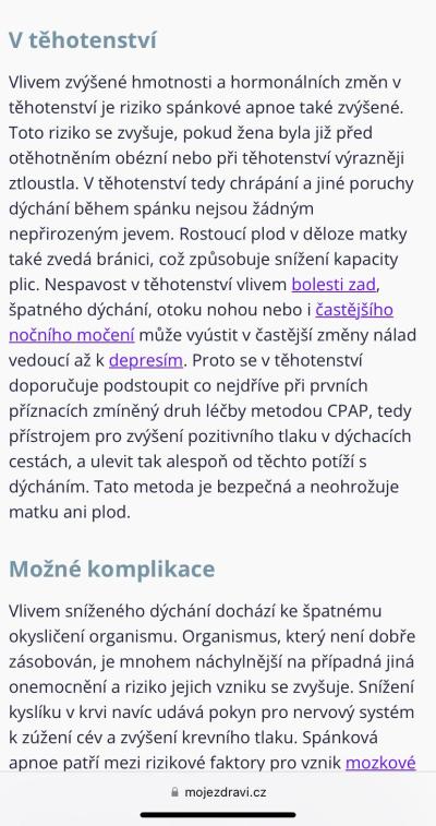 Vše kolem spaní... | Chrápu v těhotenství