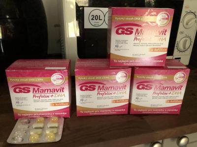 Testování a těhotenský test | 3x balení GS Mamavit