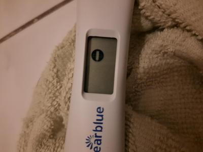 Testování a těhotenský test | Clearblue test - duch
