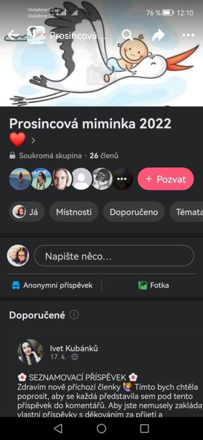 Těhotenství | TP prosinec 2022