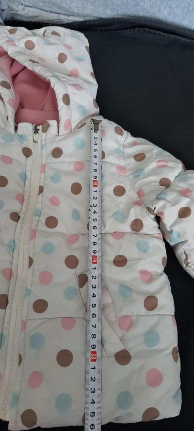dívčí zimní bunda vel. 18-23 měsíců..