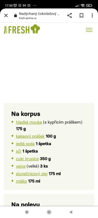 Vaříme, pečeme, konzervujeme | Proč se korpus nepeče?