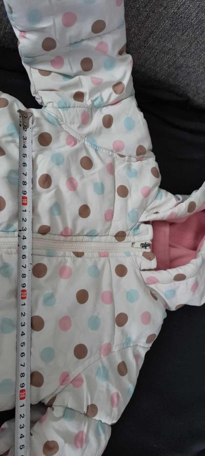 dívčí zimní bunda vel. 18-23 měsíců..