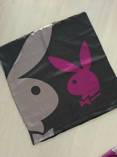 Licenční saténové povlečení Playboy + polštář