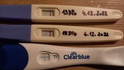 Abfarmis 13dpo a clear blue 15dpo