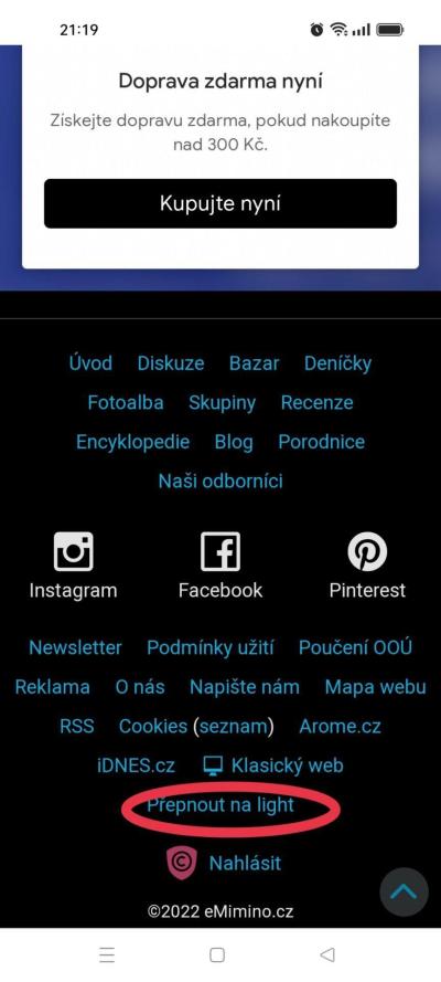 Vše možné | Cerna obrazovka emimino