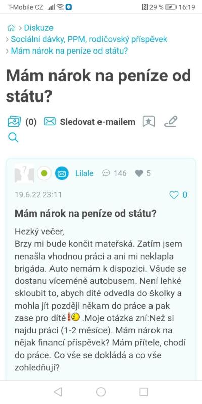 Mateřská dovolená | Nechce se mi do práce po md