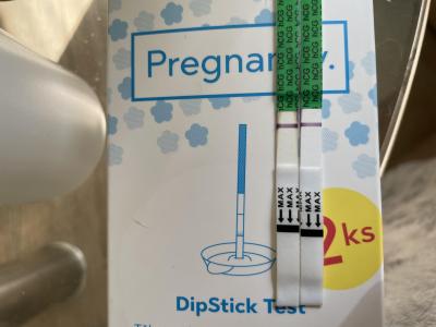 Testování a těhotenský test | Je tam něco vidět nebo ne?