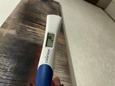 Testování a těhotenský test | 21dpo clearblue 2-3