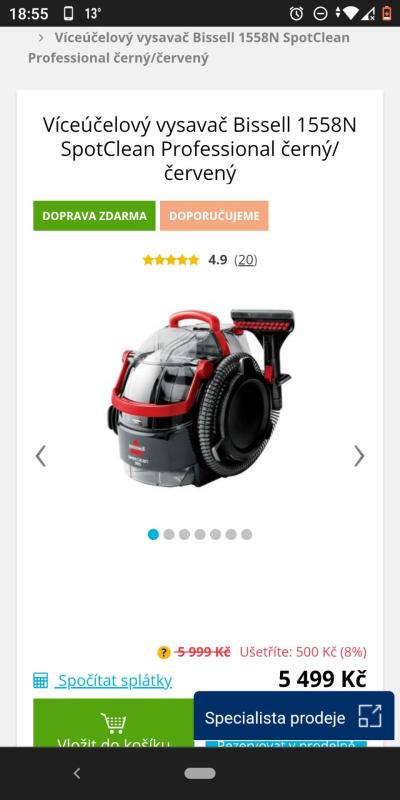 Domácnost | Menší tepovač
